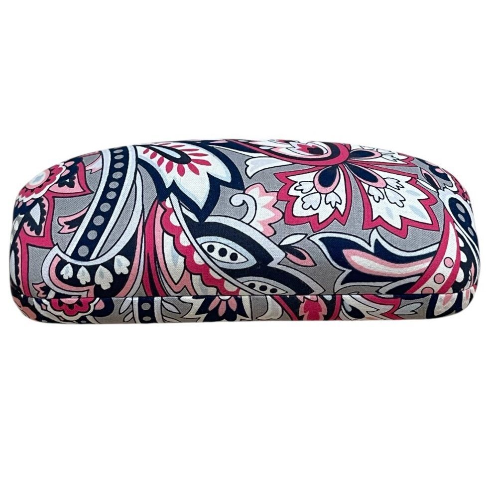 Vera Bradley Gramercy Paisley Clamshell Sunglasses Hard Case Hinged Boho Cottage